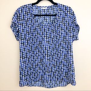 Closet closing, make offer! Pleione Silky Short-Sleeved Blouse XS